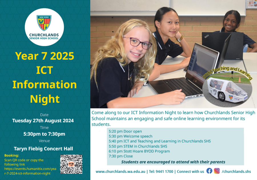 Year 7 ICT 2025 Information Night